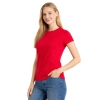 T-shirt damski czerwony 170g/m2 roz. L – koszulka t-shirt robocza – odzież firmowa